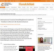 Handelsblatt MBA International Taxation