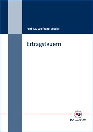 Buch Ertragsteuern von Prof. Dr. Wolfgang Kessler