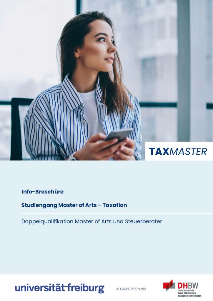 Taxmaster Infomaterial